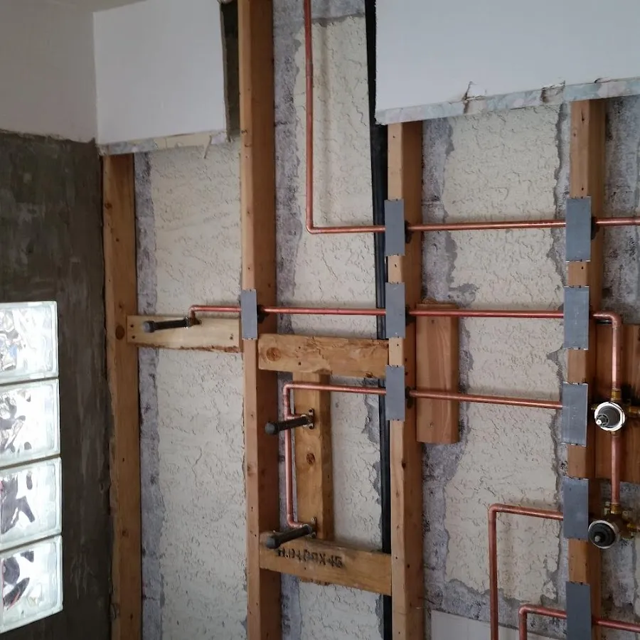 Copper pipe installation for Burst Pipe Repair in Woodruff